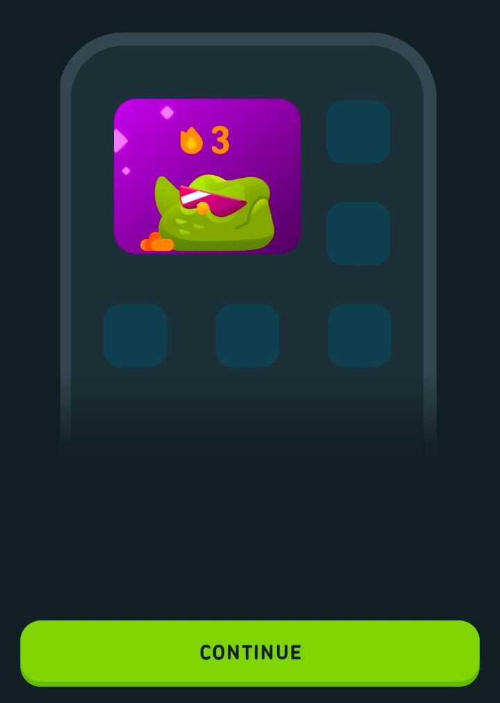 Duolingo streak counter and daily reminder
